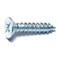 Midwest Fastener Sheet Metal Screw, #14 x 1-1/4 in, Zinc Plated Steel Flat Head Phillips Drive, 100 PK 03040 - alternate 1
